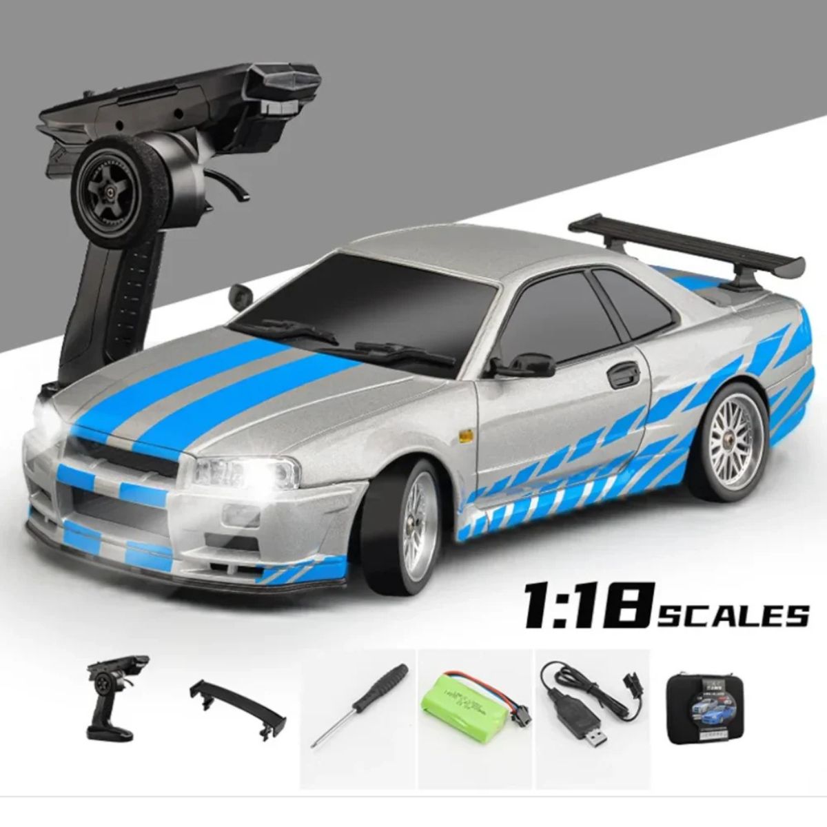 1:18 Skyline R34 GT-R