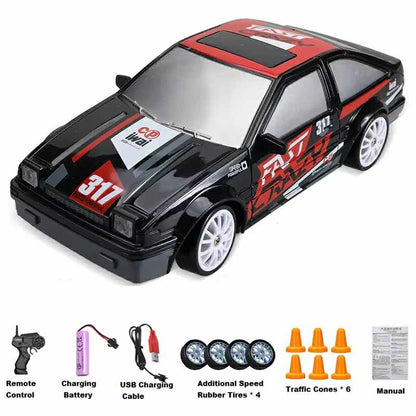 Mini drift rc car 1:24