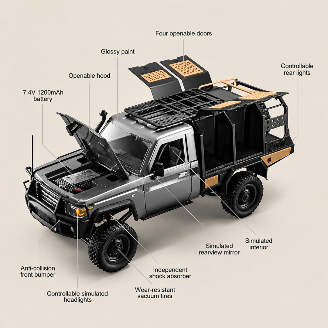 1:12 Toyota Land Cruiser 79 MN82 Pro